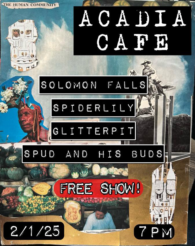 Acadia Cafe February 1st
